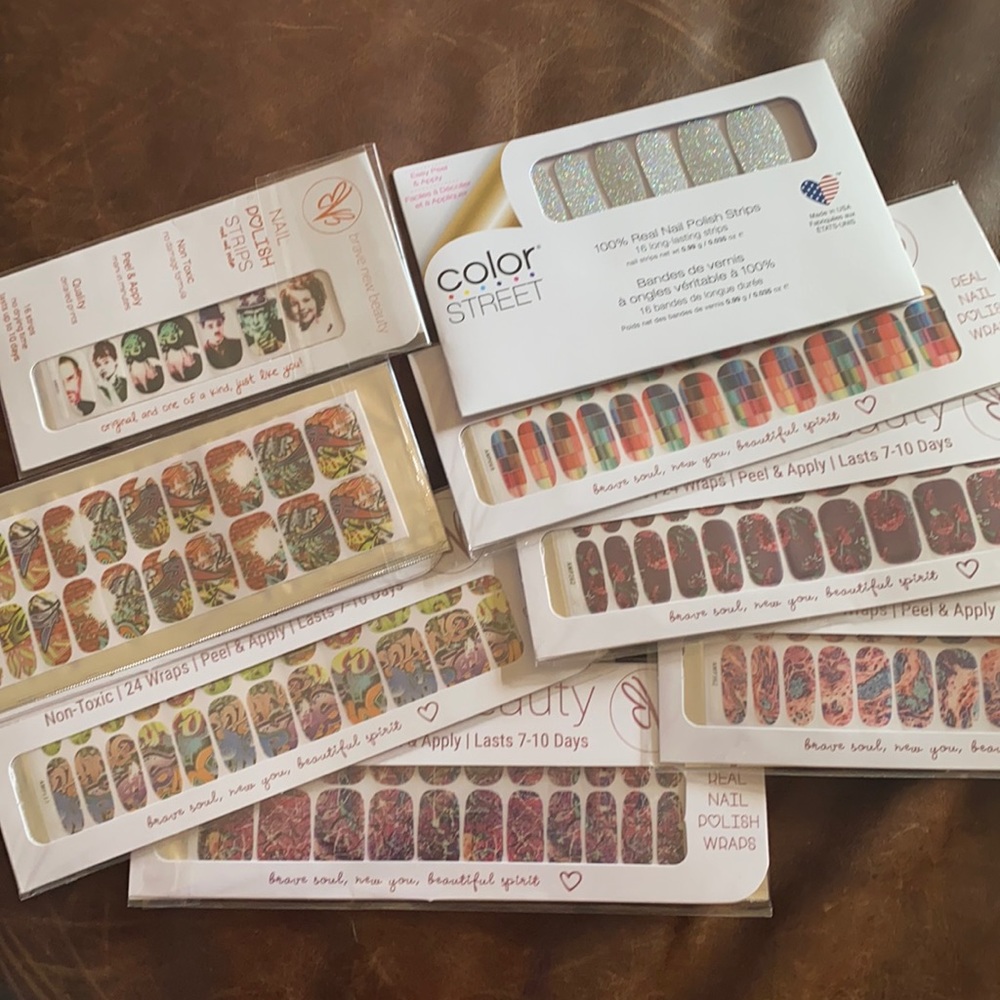 Nail polish strips